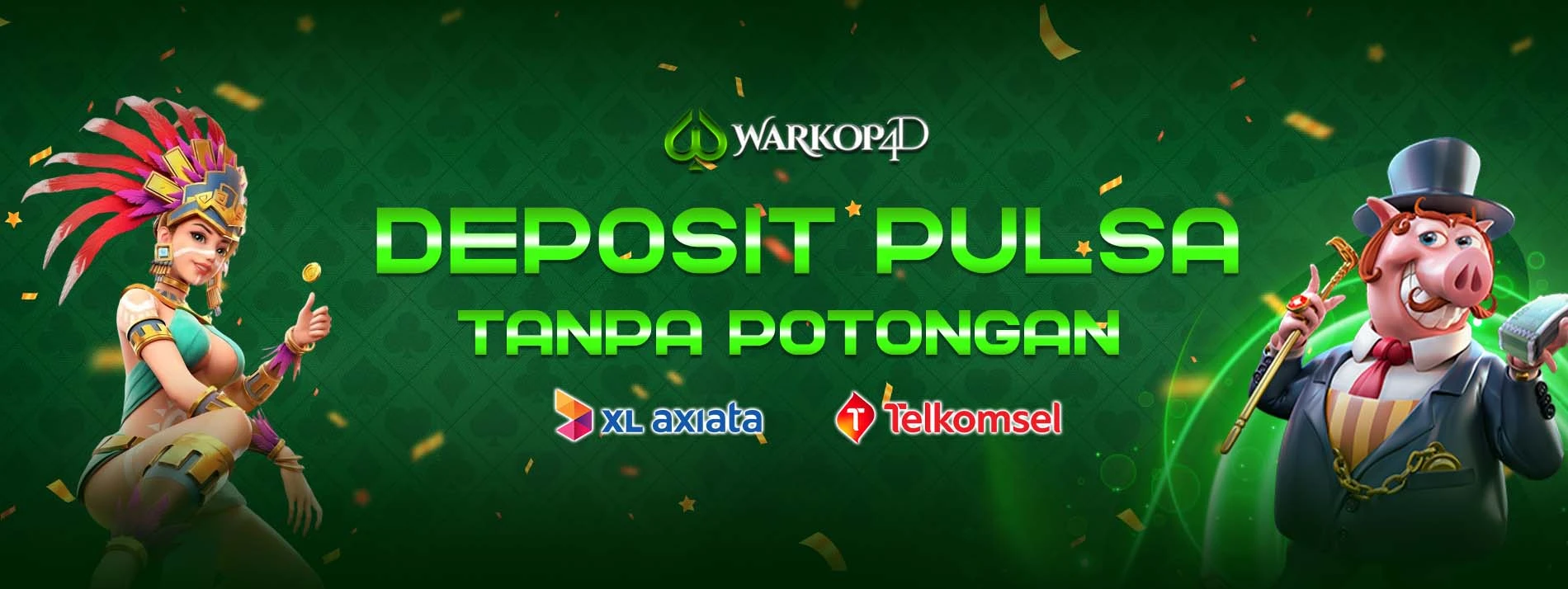 DEPOSIT PULSA TANPA POTONGAN